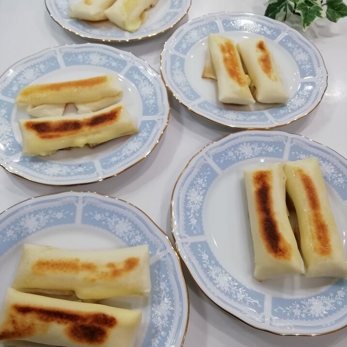 うまーい!ボリューム満点!チーズ春巻き